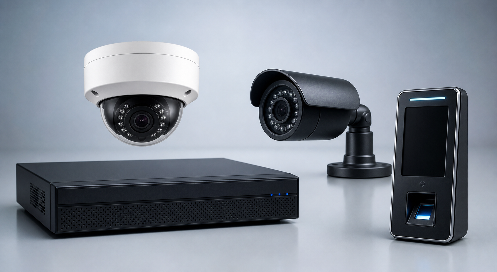 Equipo de CCTV y biometría